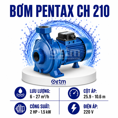 Bơm Pentax CH 210